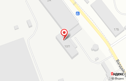 ООО СтройПластик на Валдайской улице на карте