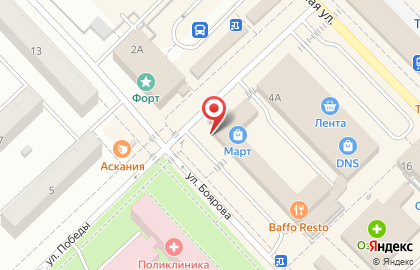 ТЦ Март в Санкт-Петербурге на карте