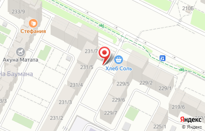 Жилые комплексы, МУП Управление капитального строительства г. Иркутска на улице Баумана 231/6 на карте
