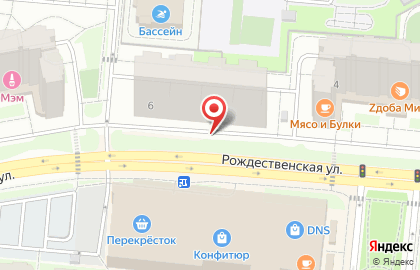 Гостевой дом в Железнодорожном на карте