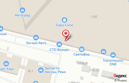 Компания АйТи Сервис на Варшавском шоссе на карте