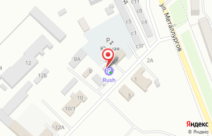 Rush на Юбилейной улице на карте