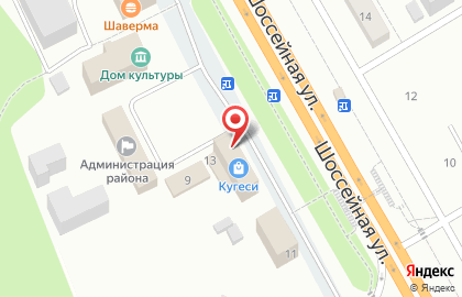 Магазин Двери и Окна на Шоссейной улице на карте
