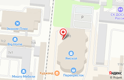 Банкомат ТКБ на Ямской улице на карте