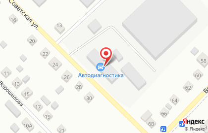СТО Диагностика на Советской улице на карте
