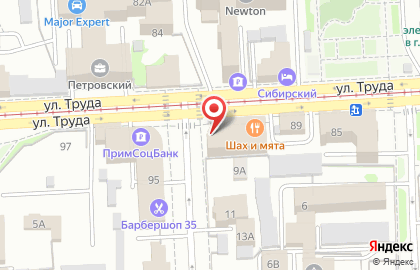 Оператор наружной рекламы Урал Стрит в Центральном районе на карте