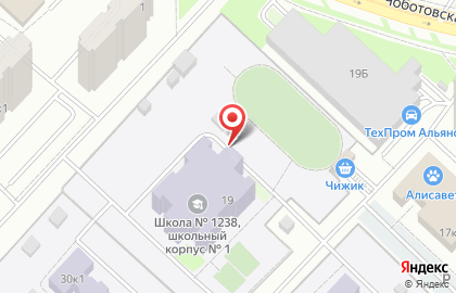 # 1238 Школа с Углубленным Изучением Английского Языка на карте