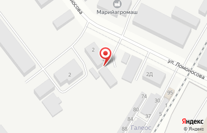 Мебель для Всех на улице Ломоносова на карте