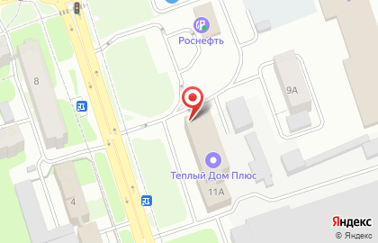 Столовая №11а на карте