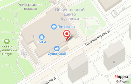Служба доставки Красный дракон в Петрозаводске на карте