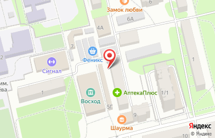 Магазин-мастерская по ремонту одежды на карте