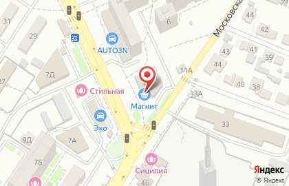 Интернет-магазин автозапчастей Emex.ru на бульваре 30-летия Победы на карте