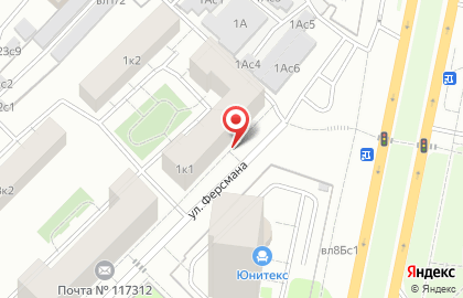 Академспецстрой на карте