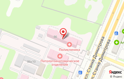 Брянская областная больница №1 на карте