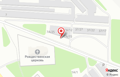 Шиномонтажная мастерская на ул. Пархоменко, 7а на карте