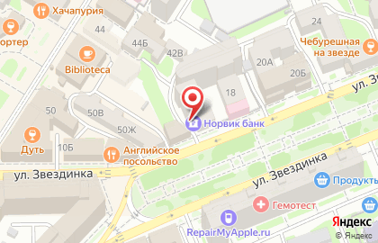 Elixir в Нижегородском районе на карте