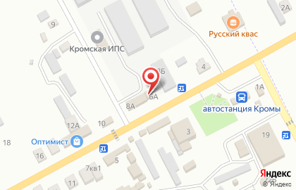 Аптека Надежда-Фарм в Орле на карте