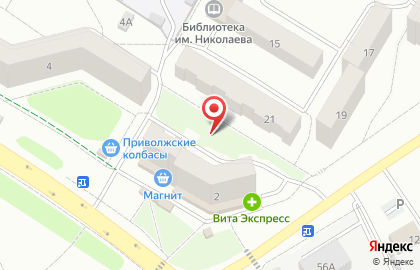 Синица в Новочебоксарске на карте
