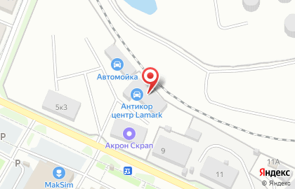 Служба доставки Вандерфуд на карте