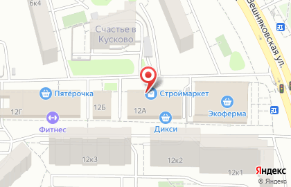 Хозяйственный магазин в Москве на карте