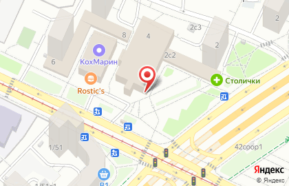 Салон Московская оптика на Михалковской улице на карте
