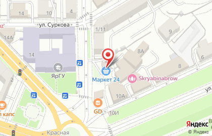 Поисково-спасательный отряд ЯрСпас на карте