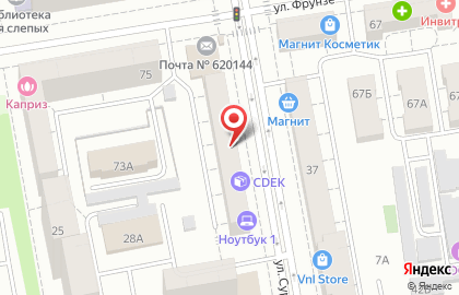 Фирменный офис продаж СтеклоДом на улице Сурикова на карте