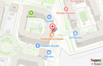 Пекарня Хлебные Истории на Университетской улице на карте