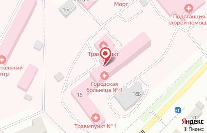 Травмпункт Братская городская больница №1 на карте