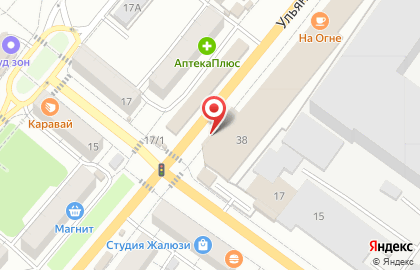 Магазин белорусской косметики на Ульяновском шоссе на карте