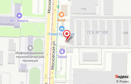 Шашлычная на Московской на карте