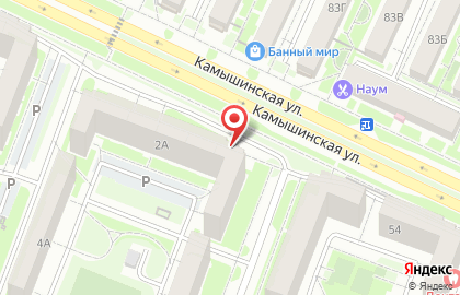 Парикмахерская №1 в Засвияжском районе на карте