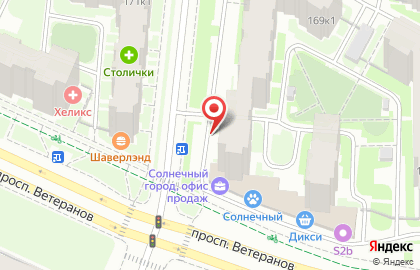 Городская поликлиника №91 в Красносельском районе на карте