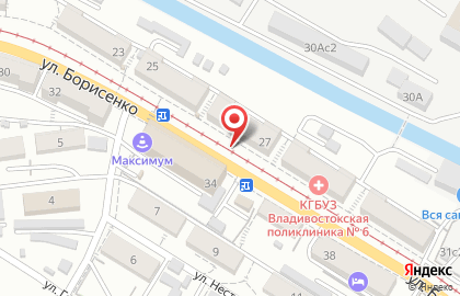 Дальневосточный банк во Владивостоке на карте