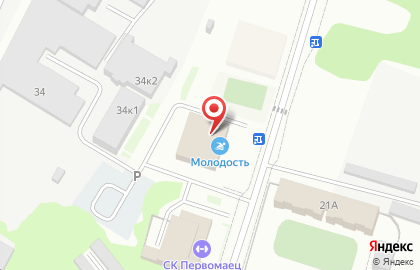 Магазин спортивных товаров для плавания Mad Wave в Первомайском районе на карте