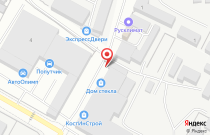 Киоск фастфудной продукции в Базовом проезде на карте