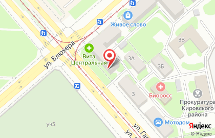 Городская похоронная служба в Кировском районе на карте