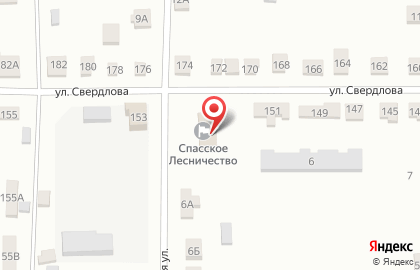 Спасское Лесничество на карте