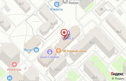 Магазин Высшая лига в Ярославле на карте