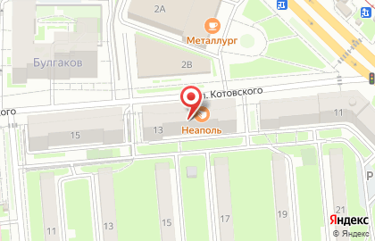Торговая Площадь на улице Котовского на карте