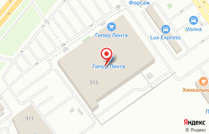 Гипермаркет Лента в Волгограде на карте