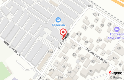 Гаражный кооператив Светофор в Адлерском районе на карте