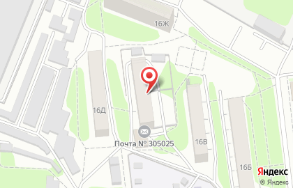 Центр коммунально-социальных услуг г. Курска на карте