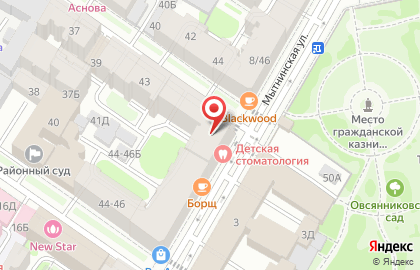 Городской диспансерный центр по лечению детей с врожденными патологиями челюстно-лицевой области на карте