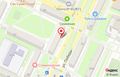 Салон-магазин Двери & Окна на улице Победы на карте
