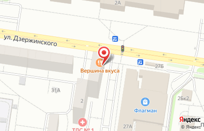 Киоск по продаже шаурмы Bon Appetit в Автозаводском районе на карте