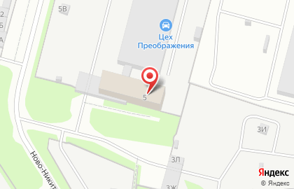 Автосервис Цех Преображения на карте