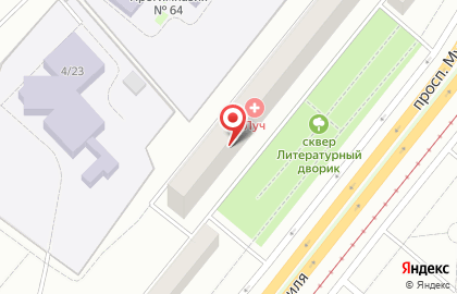 Парикмахерская в Казани на карте