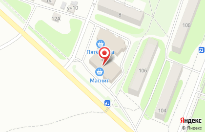 Банкомат НКБ РАДИОТЕХБАНК на улице Максима Горького в Бору на карте