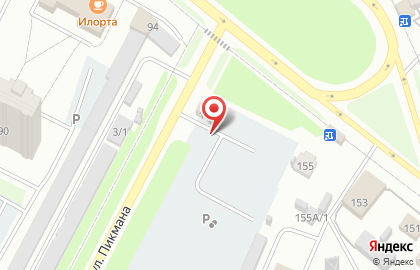 Автостоянка в Нижневартовске на карте